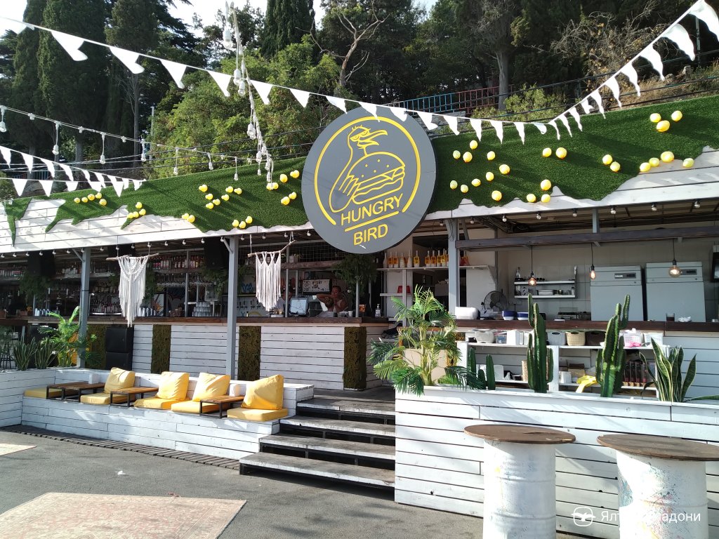 «Hungry bird» на набережной в Крыму