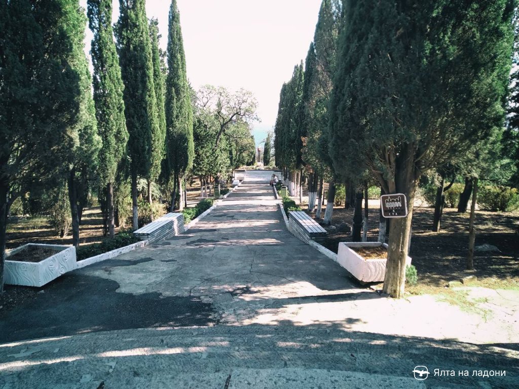 Пионерский парк в Крыму