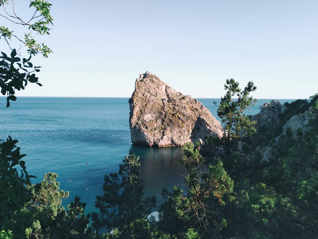Скала Дива в Крыму