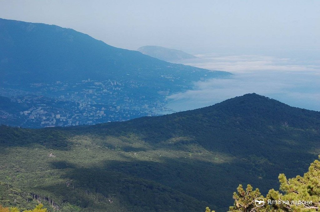 Спуск с Ай-Петри на велосипеде